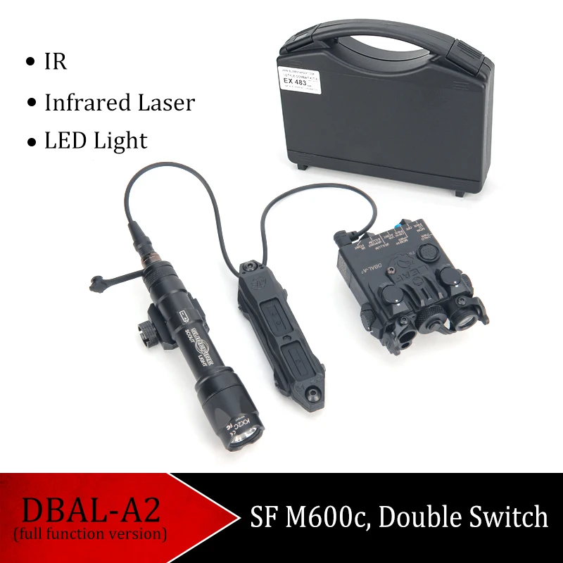 Светодиодный фонарик Element DBAL AN/PEQ15 Красный точечный Лазер белый свет для