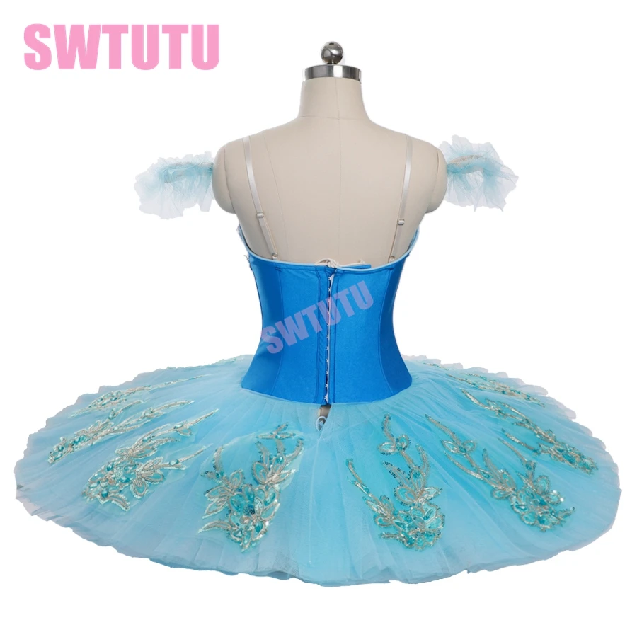 Голубая девочка конкурентоспособная палитра Tutus детская женская синяя Лебединая
