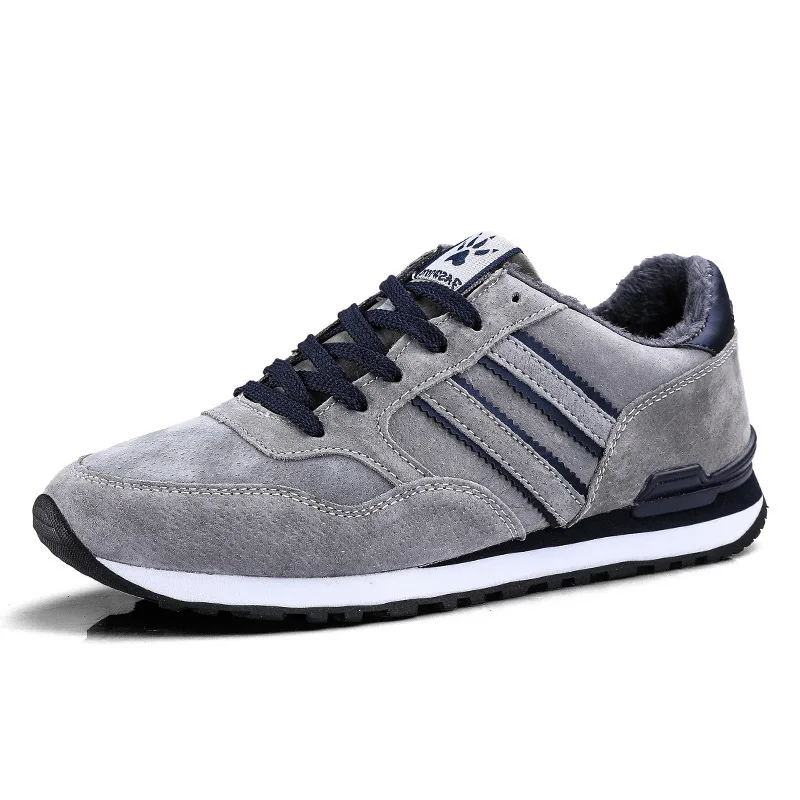 

Мужские кроссовки, повседневная обувь, легкая замша, кожа, новинка 2021, Классические мужские кроссовки, дышащая сетчатая спортивная обувь дл...