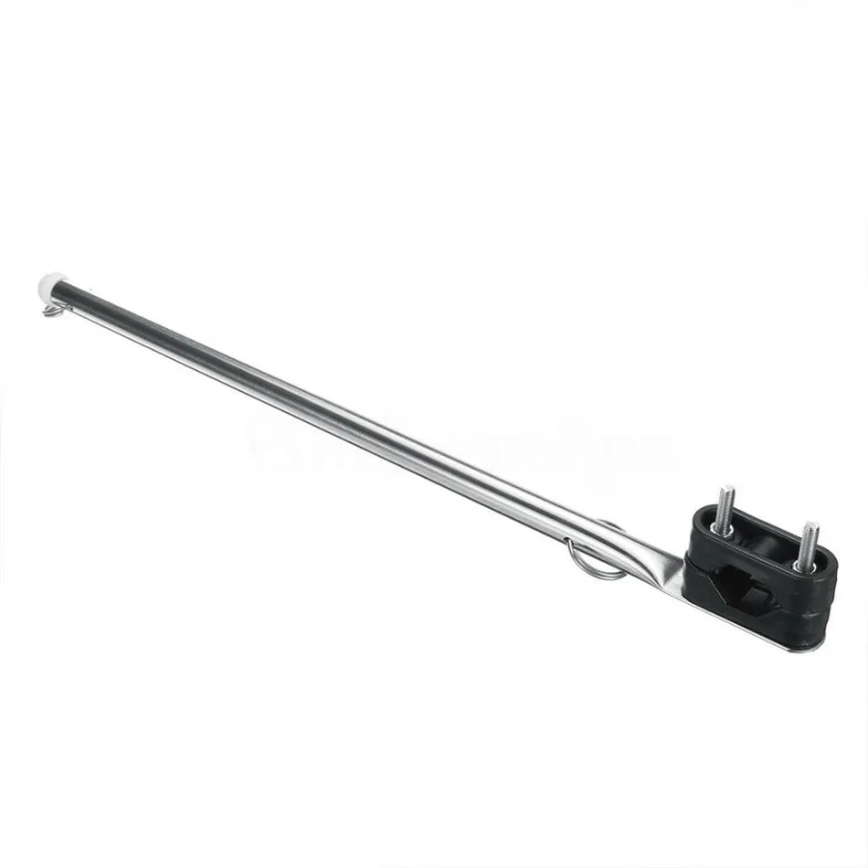 Нержавеющая сталь 14 &quotфлаг лодки Полюс Держатель подходит для 7/8&quot 1 &quotRail bergere
