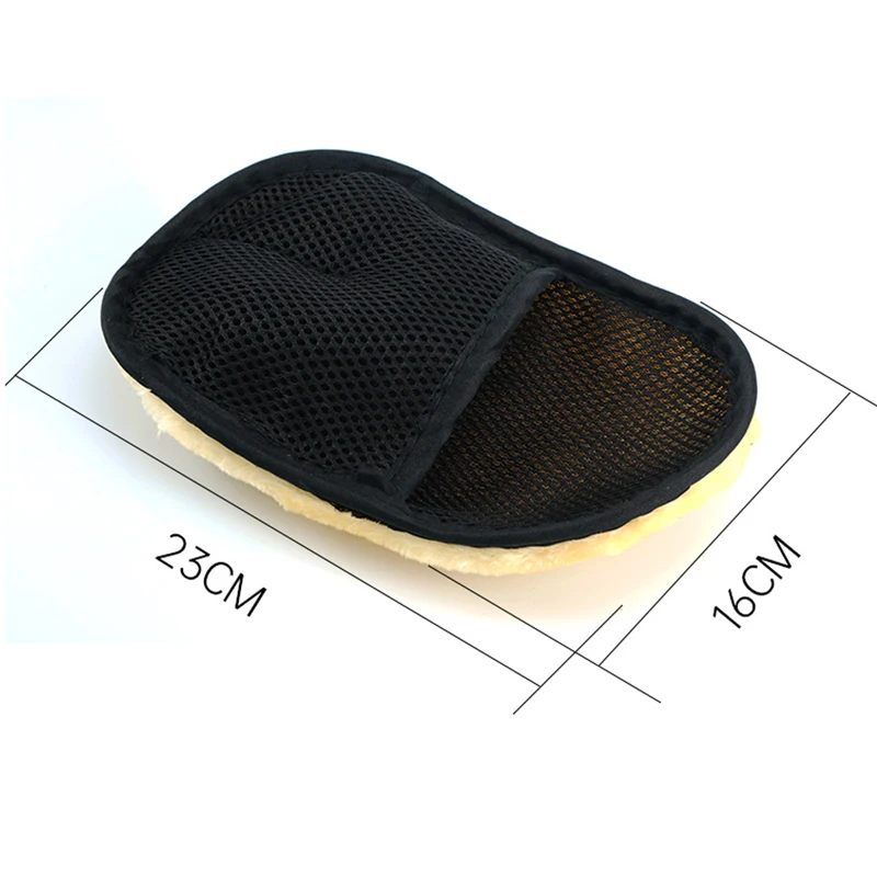 

Car Styling Wool Soft Car Washing Gloves Cleaning Brush for Cadillac XTS SRX ATS CTS/Renault Koleos Fluenec Latitude
