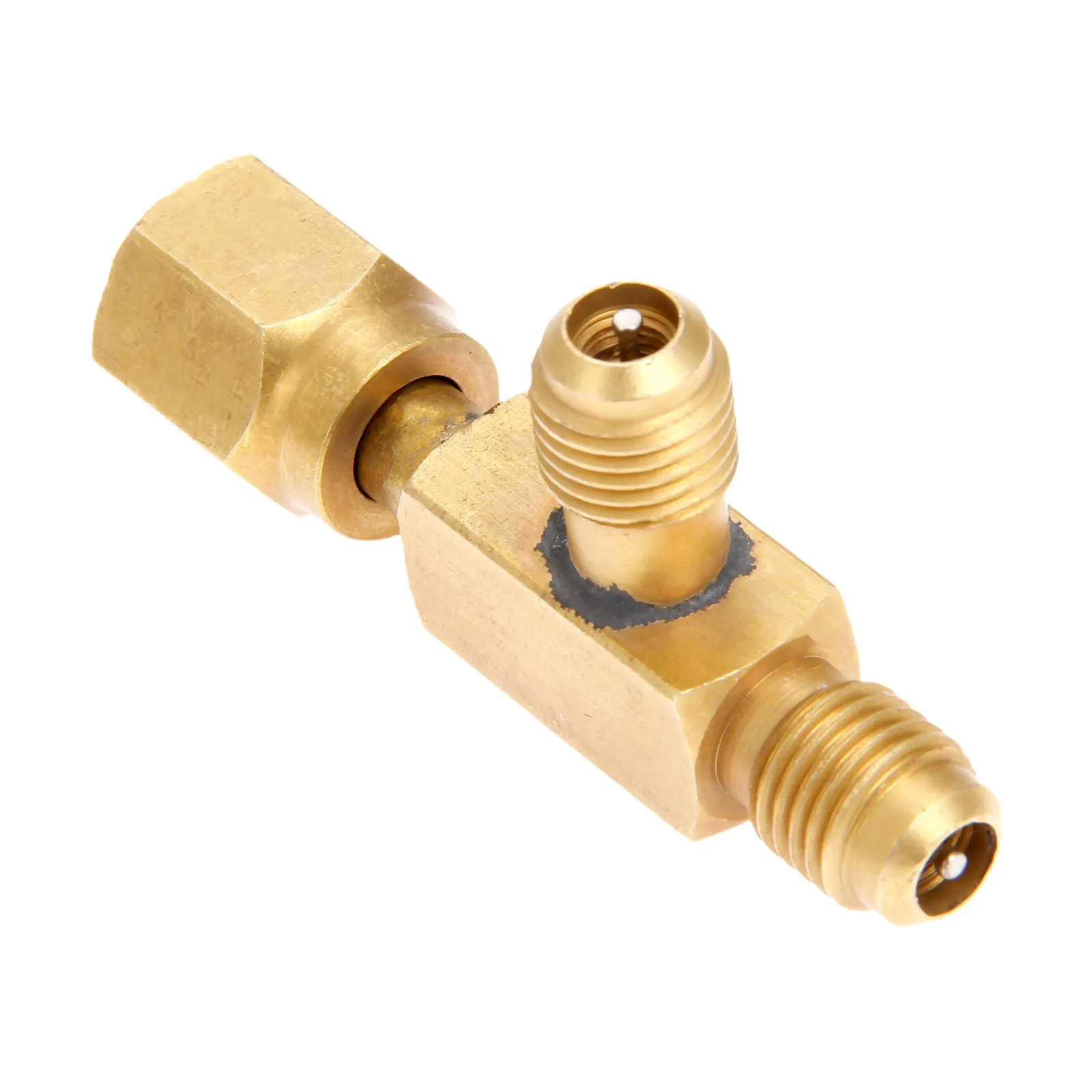 Адаптер для кондиционера Yetaha тройник 1/4 дюйма штекер X гнездо SAE клеш с разъемом c/w