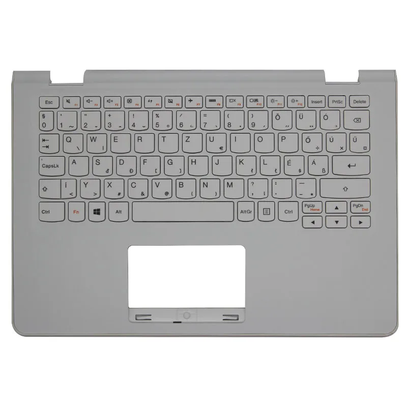 

Новинка, для Lenovo Flex 3-11 Flex3-1120 1130, подставка для рук, клавиатура в венгерском стиле, верхняя крышка 5CB0M82769, белая