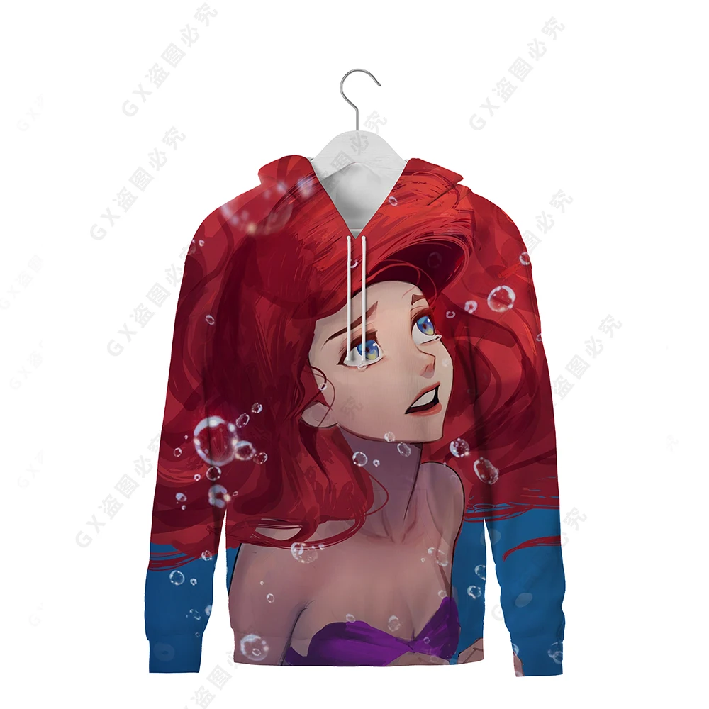 

Свитшот женский оверсайз в стиле «Русалочка Ариэль»