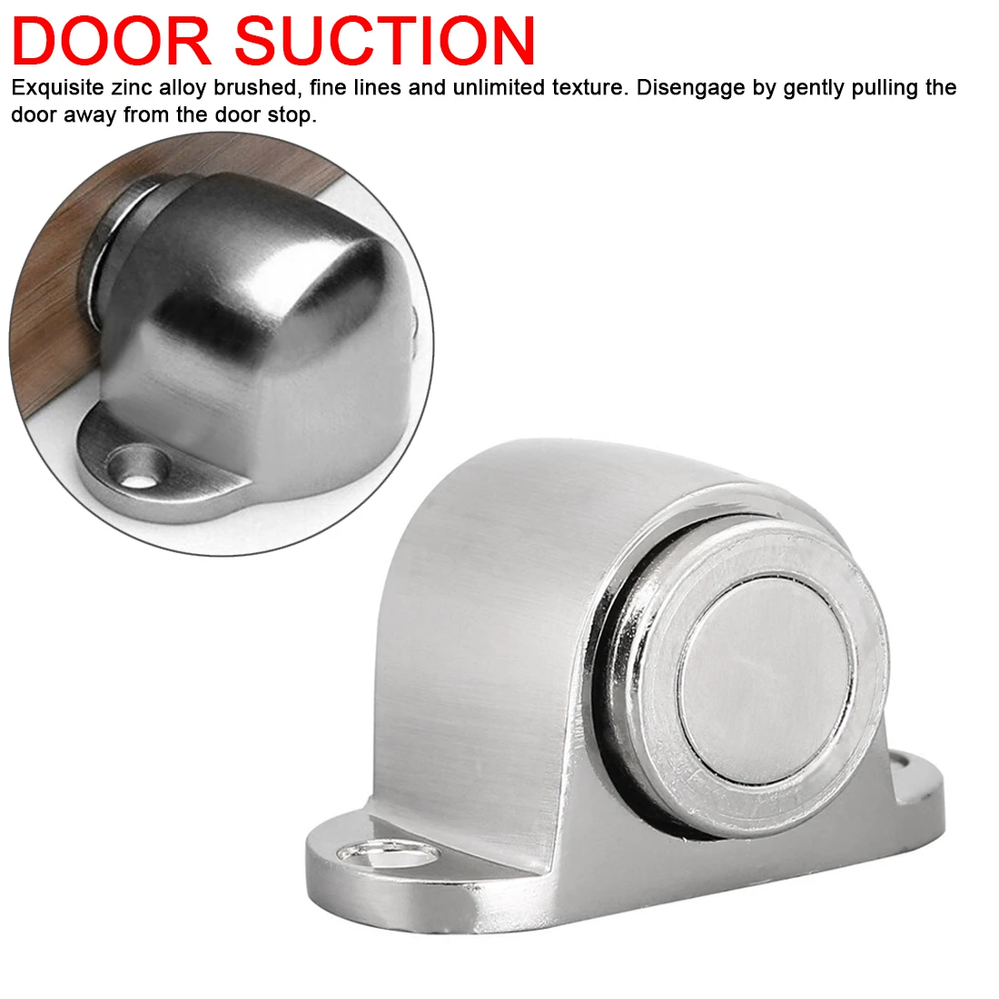 Прочная Магнитная дверная пробка из нержавеющей стали поддерживающие ворота