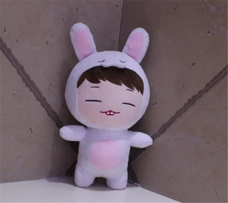 Аниме KPOP IKON Bobby White Rabbit 8 &quotплюшевая игрушка плюшевая кукла веер товары милая