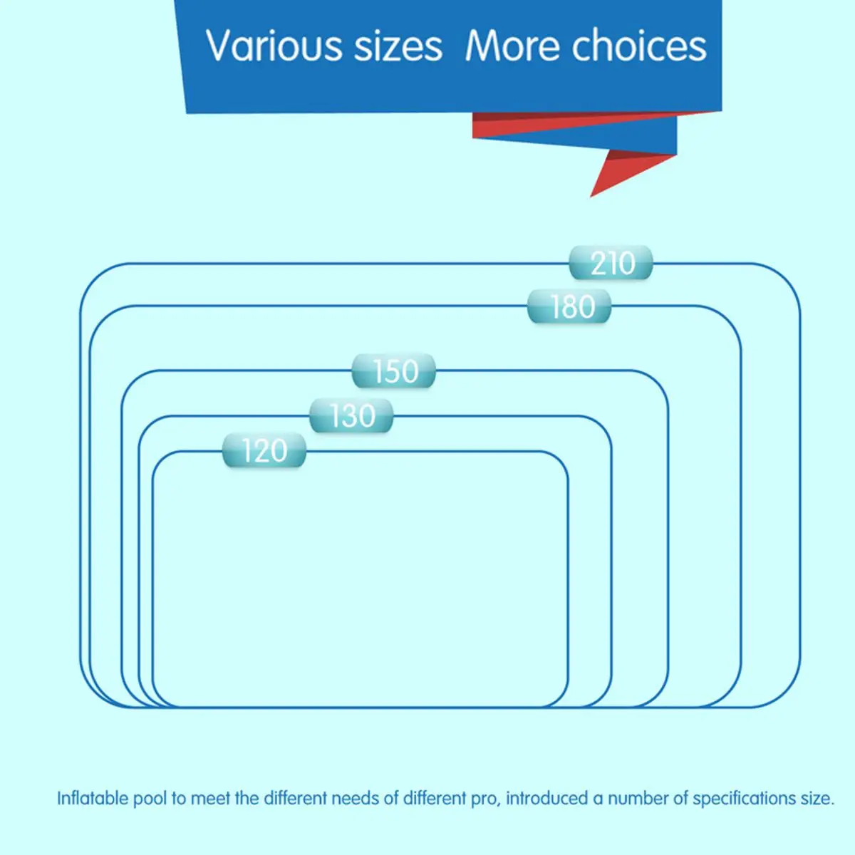 

Inflatable Swimming Pool Portable Outdoor Children's Pool Indoor Baby swimming Pool Summer kid Water Toys large family pools