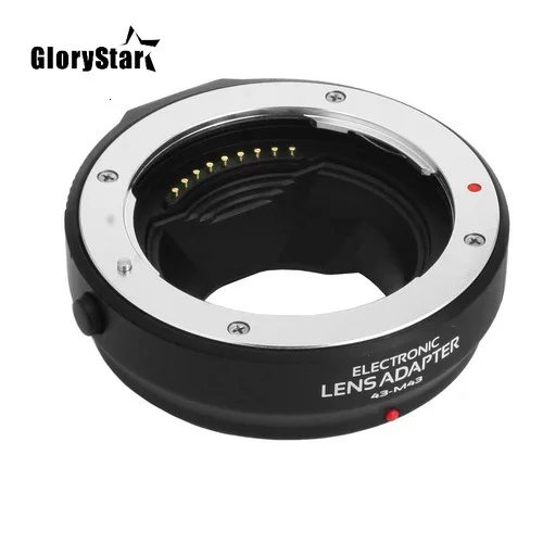 Адаптер объектива GloryStar AF с автофокусом для четырех третей M43 Olympus Panasonic Micro 4/3 MMF3 M4/3
