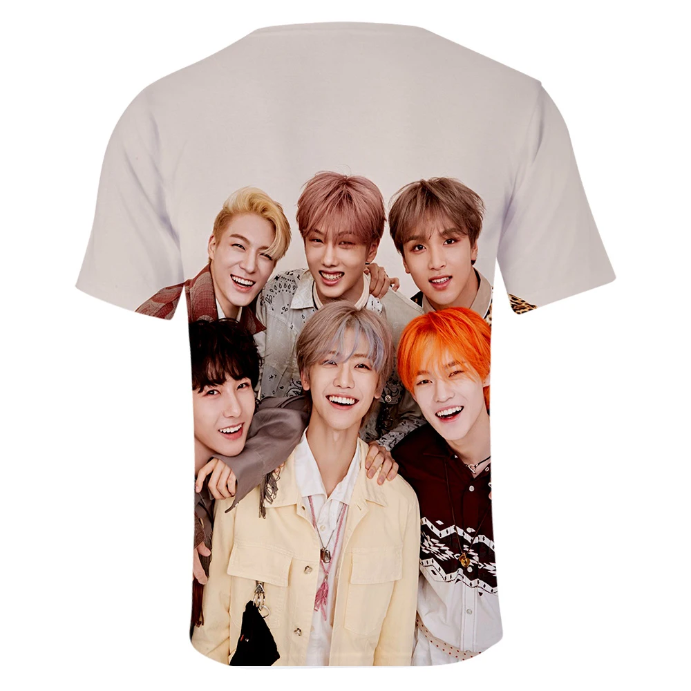 KPOP NCT DREAM 2019 новая футболка с 3D принтом альбома WE BOOM Мужская/женская летняя