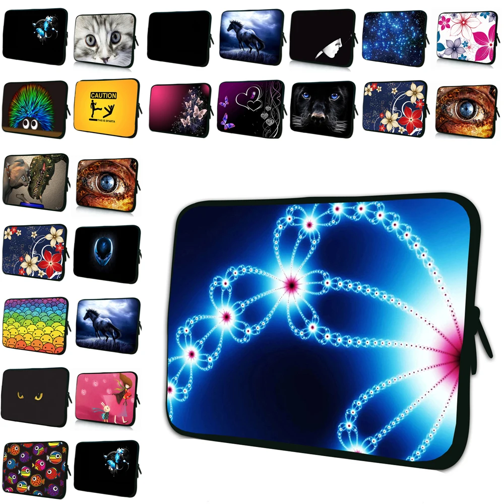 

Portable Laptop Bag For Macbook 10 11.6 13.3 14.1 15.4 15.6 17 17.3 Inch Tab 7 8.0 Netbook Zipper Sleeve Case Cover Computer Bag