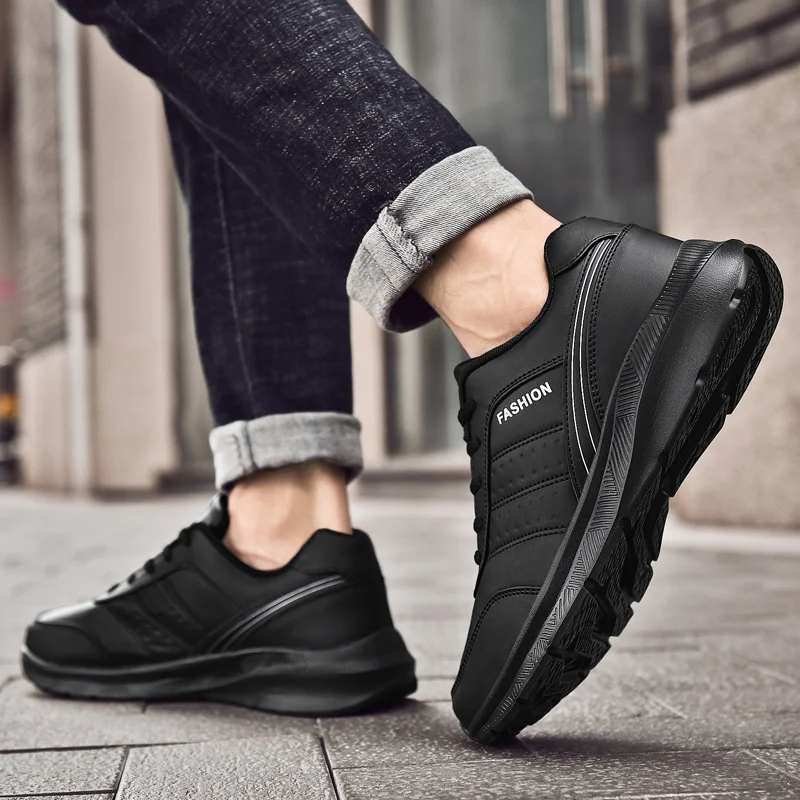 Кроссовки мужские зимние однотонные большой размер 48 |