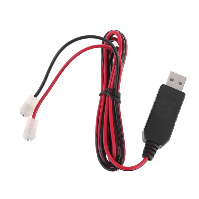 

Magnetic USB to 1.5V 3V 4.5V 6V Power Cable Can Replace 1-4pcs AA D AAA Battery