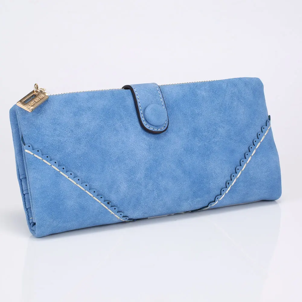 

Новинка, Модный женский кожаный кошелек, клатч на кнопках, кошелек, Дамская длинная сумочка, сумка, подарок, Новинка