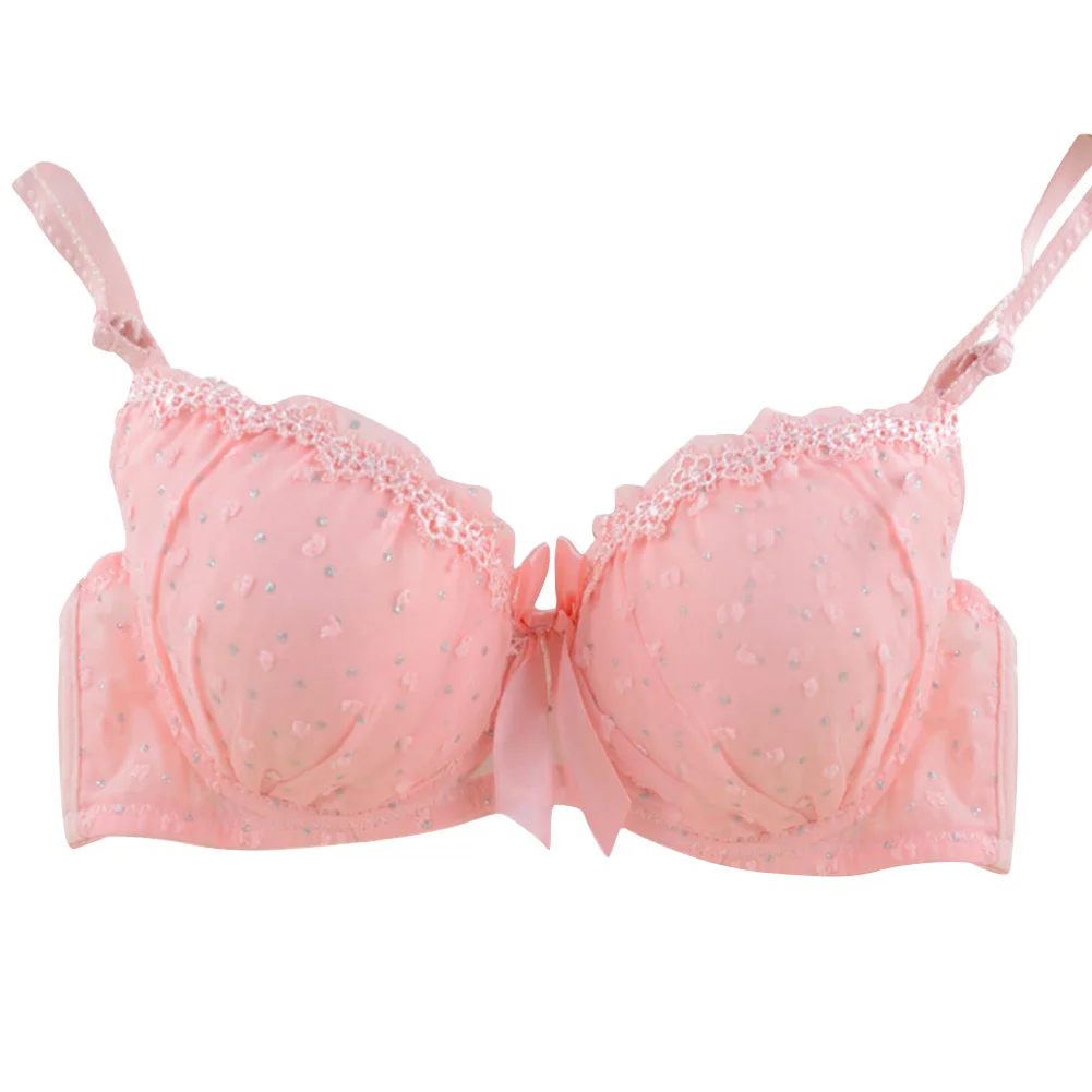 Пижама женская пуш ап цвет в ассортименте короткий топ корсет 1 шт|lace bra lingerie|push