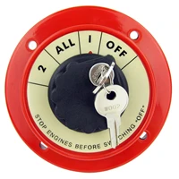 marine dual battery selector switch safety shut off disconnect switch with lock