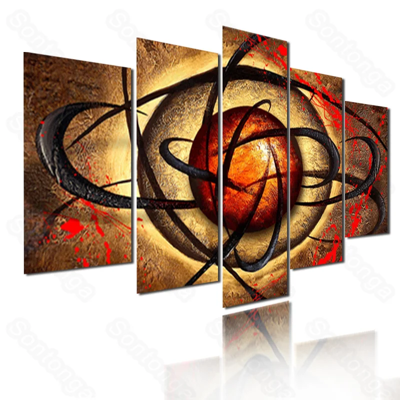 

Frameless Painting Abstract Pattern Personalized Canvas Painting Nordic Art Poster Sofa Simple Bedroom Bedside Painting