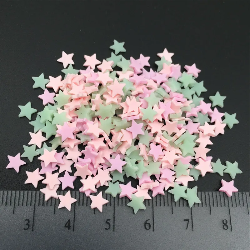 50 г Полимерная глина со звездами для творчества мягкая дизайна ногтей украшение