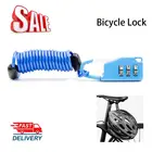 Быстрая доставка! Мини Портативный Весна Анти-кражи велосипедный кодовый замок 3 знака после запятой Комбинации Пароль замок для велосипеда Весна дисковые тормоза кодовый замок