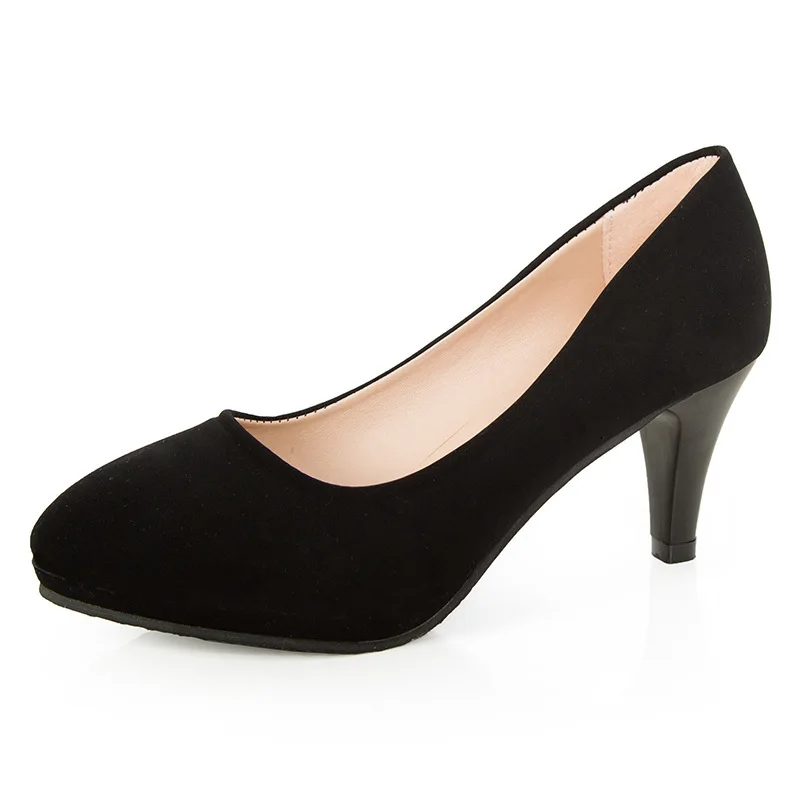

new woman Pumps autumn thick heel shoes ol high-heeled shoes female the trend of ultra high heels female shoes 2020 yyu7