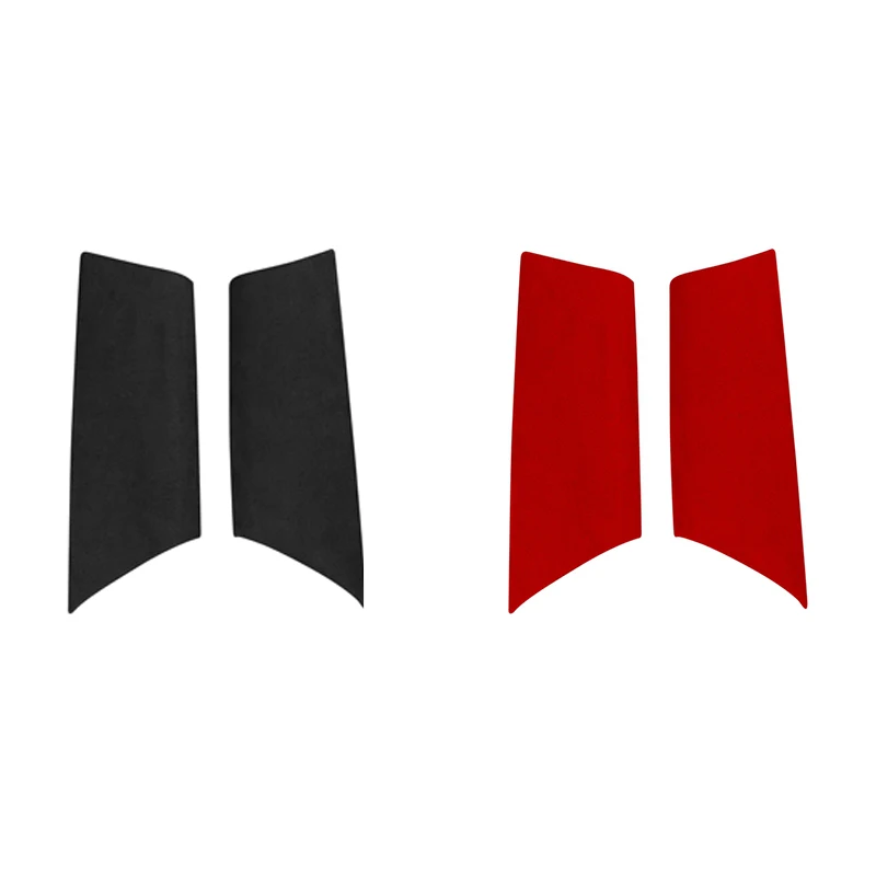 

Внутренняя крышка дверной ручки автомобиля Tirm декоративная рамка наклейка для BMW Mini Cooper R55 R56 2007-2013 замшевая кожа