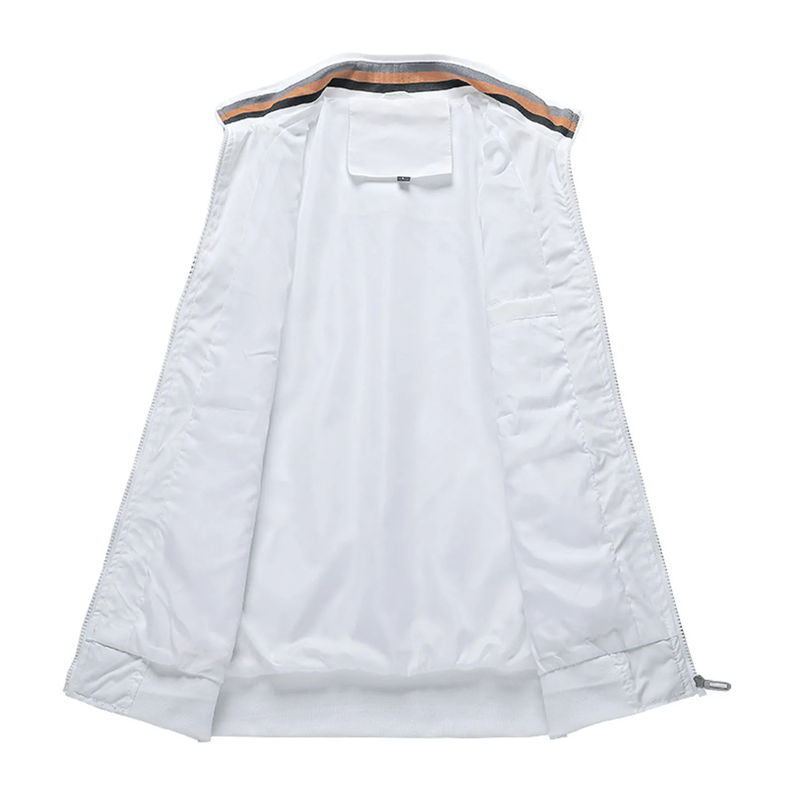 

Winter Warm Jacket Men Trench Coat Casual Coat Men Fashion Long Sleeve Stand Collar Zipper Bomber Jacket Autumn Winter Coat