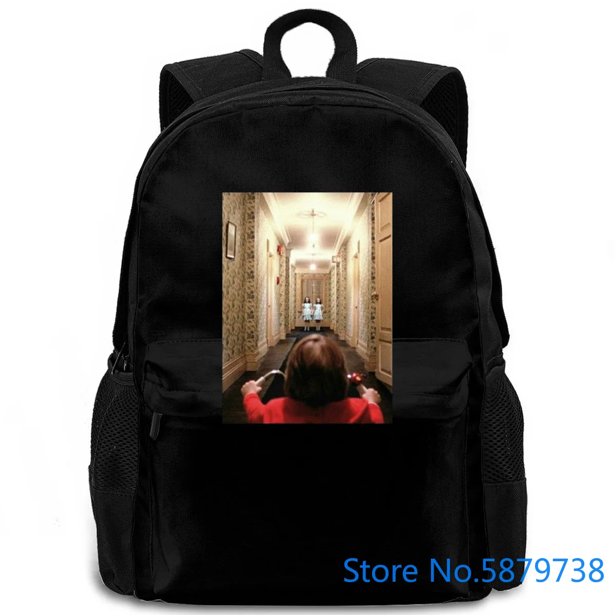 Классический рюкзак для мужчин и женщин с изображением сияющего ужаса короля