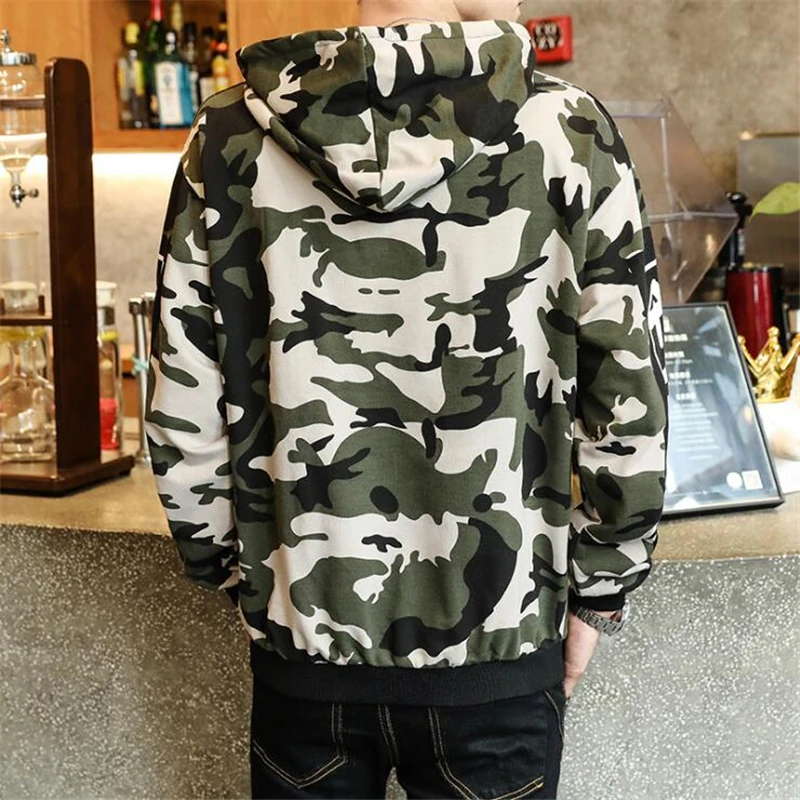

Pop Casual Camouflage HOODIE Men Hip Hop Street Wear Letter Print Sweatshirts Skateboard Men/Woman Pullover Hoodies Male Hoodie