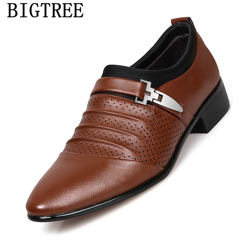  Обувь в деловом стиле Мужские классические свадебное платье итальянские