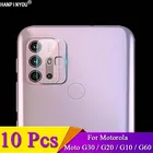 10 шт. для Motorola Moto G30 G10 G20 G60 Ультра прозрачная ультратонкая Защитная крышка для объектива задней камеры мягкая пленка из закаленного стекла