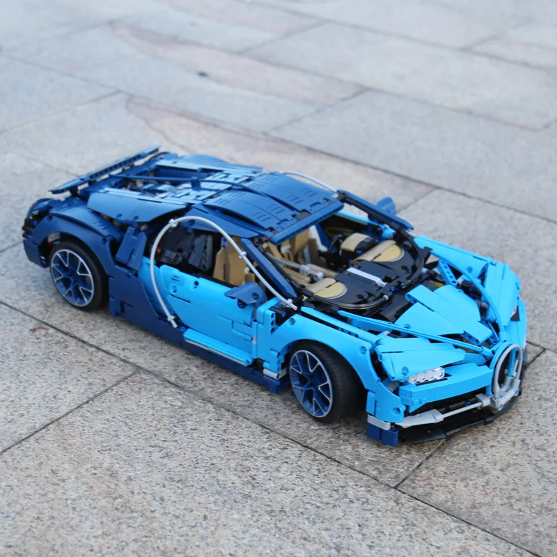 DHL 20086 Bugatti Chiron комплекты гоночных автомобилей, совместимые с 42083 конструкторами серии Technic, модели, кирпичные игрушки для детей