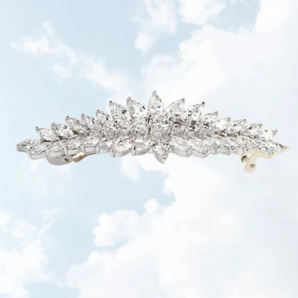 

Стразы заколки для волос в форме цветка элегантная заколка креативный головной убор Головной убор