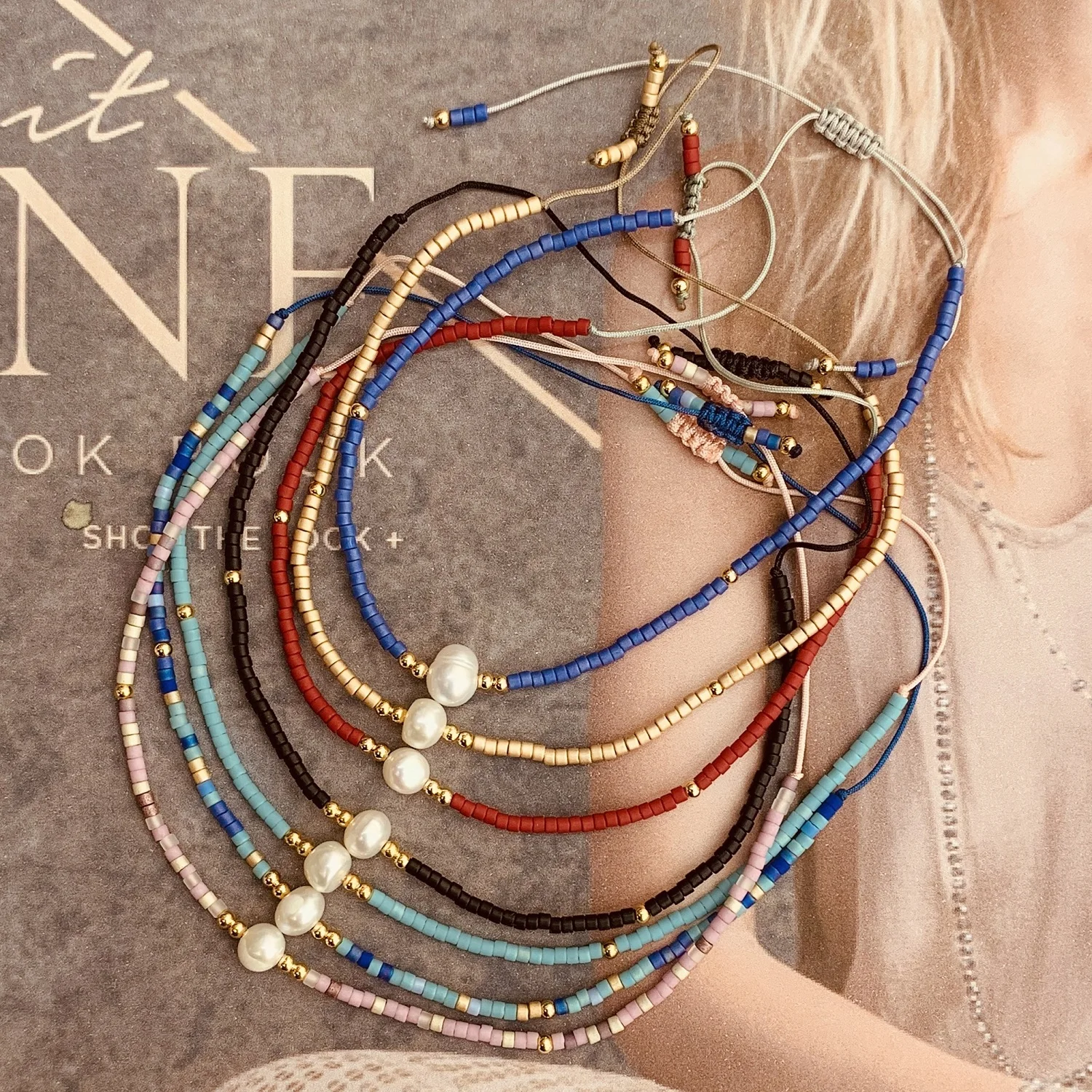 

Go2Boho Miyuki Beaded Bracelets Real Pearl Bracelet for Women Fashion Jewellery Design Gift 2021 Jewelry Bileklik Wholesale