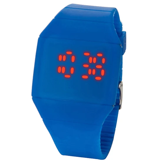 

Fashion Men Lady Touch Digital LED Silicone Sport Wristwatch Ultra-thin Watch luxury Silicone Band Novelty item Gift For Unisex
