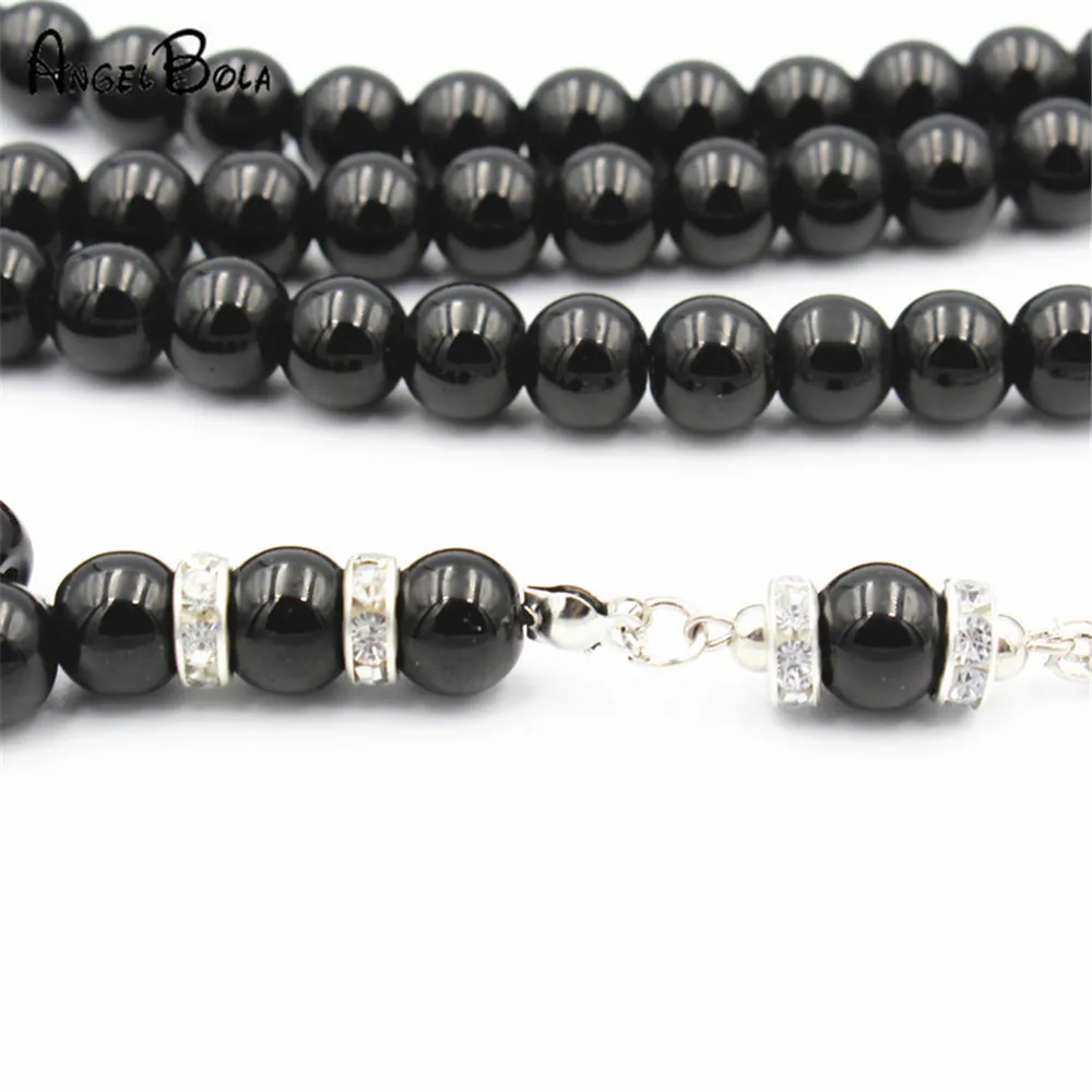 Новые 8 мм мусульманские четки оптом по низкой цене исламский Хрустальный