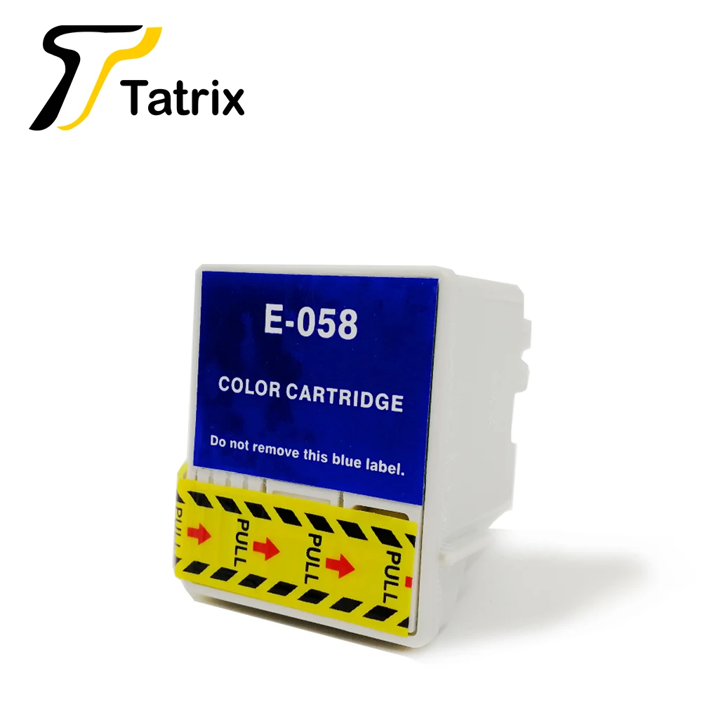 Совместимый чернильный картридж Tatrix для Epson T057 T058 принтера ME1 ME100 + и т. д. |