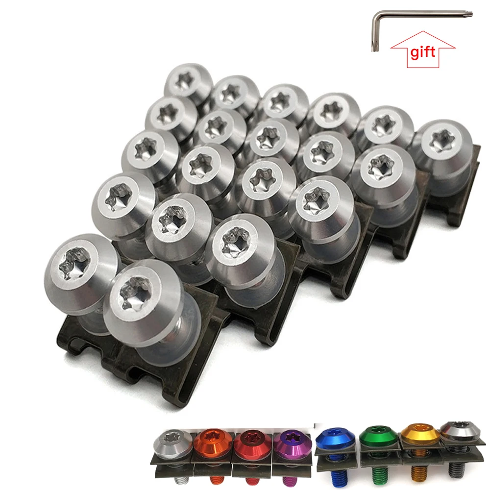 Для Suzuki gsxr 1000 1100 400 600 750 gsxs мотоцикл обтекатель Aluminu Шестигранная розетка винтовые