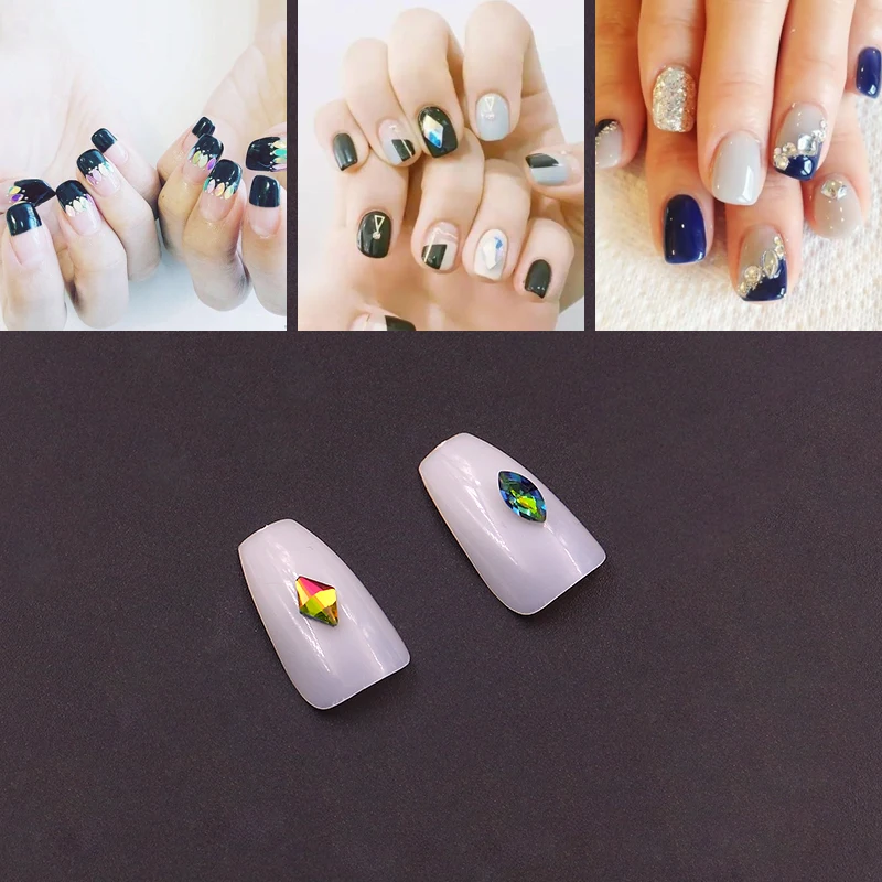 30 дизайны 10 шт. Супер Блестящий Украшение для ногтей ювелирное изделие на ногти