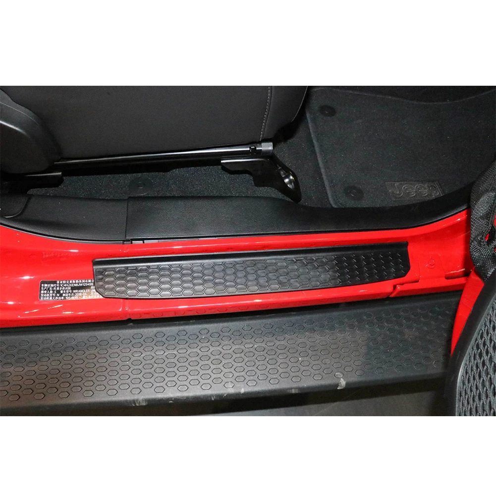 4 шт. Потертость педали автомобильный вход прочные аксессуары подарок порога