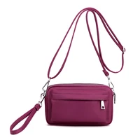 2022 casual trend cheap womens bags waterproof nylon womens small handbag brand mini bag for cell phone lightweight bag ladies