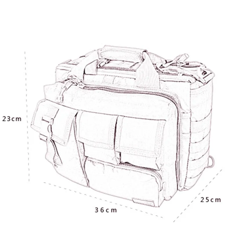 mens army military molle tactical shoulder bags outdoor hiking camping sport laptop camera crossbody rucksack laptop backpack free global shipping
