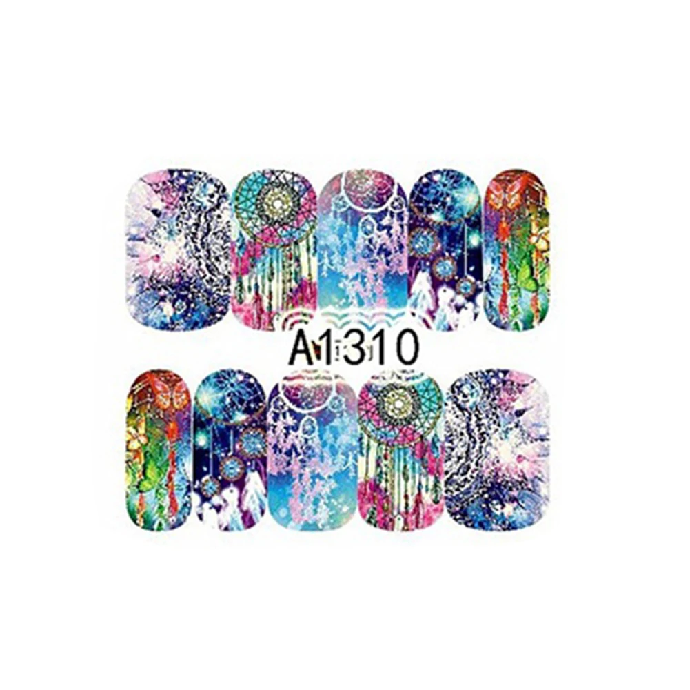 1 Big Sheet Water Transfer Dream Catcher Series Nail Art Sticker DIY Decal Decor | Красота и здоровье
