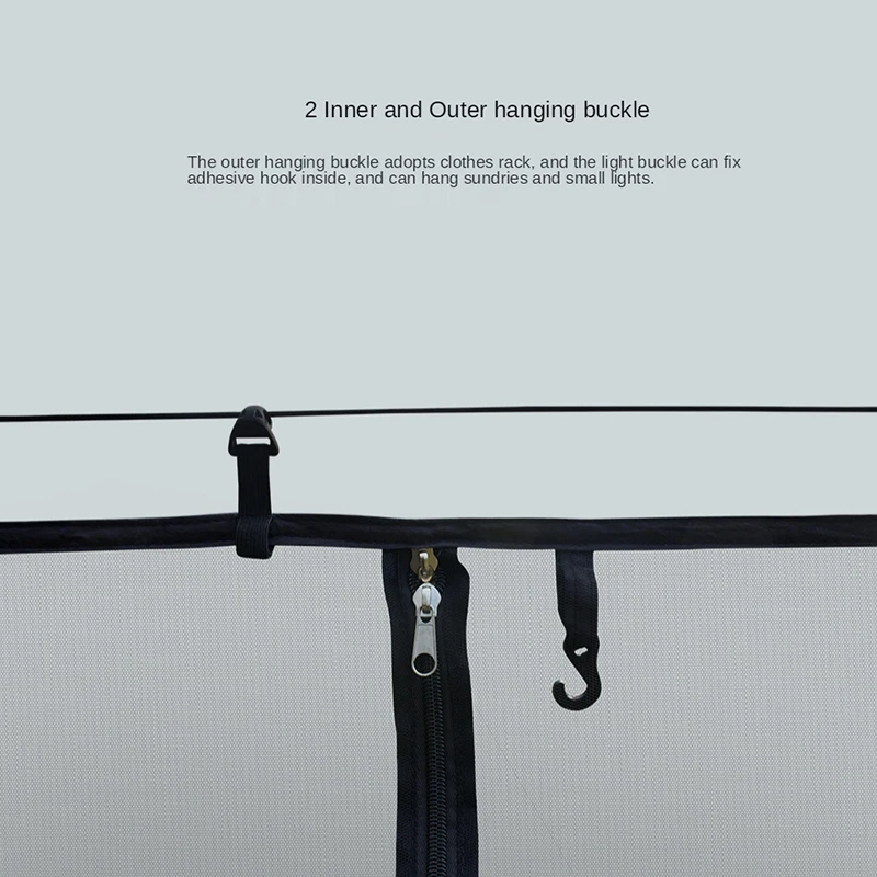 Легкий портативный гамак для кемпинга на молнии с двойными насечками | Спорт и