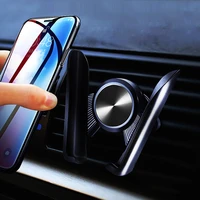 360 degree rotate car phone holder gravity car air vent mount stand holder for iphone 13 xiaomi samsung universal phone holder