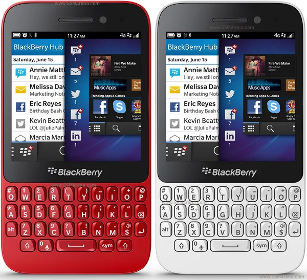 BlackBerry Q5 Восстановленный Оригинальный разблокированный мобильный телефон 2 Гб + 8
