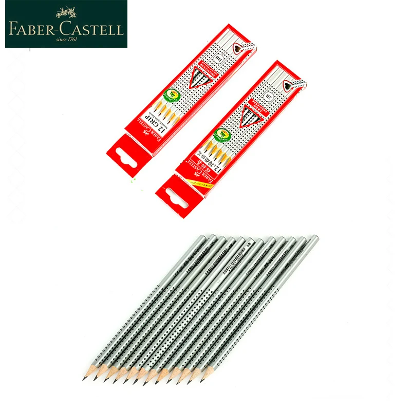 

Faber Castell Triangle Wood Pencil Novelty Standard Writing Pencils 12pcs HB/2B School Office Stationery Student Supplies 3170