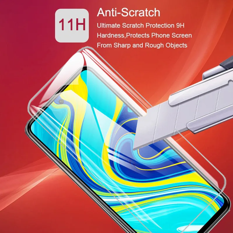 Защитное стекло закаленное для Xiaomi Redmi Note 8 Pro/7/9s/9 Pro/8/7A/8A/K20/K30 Pro | Мобильные