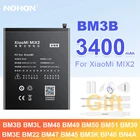 Аккумулятор NOHON BM3B BM3L BM48 BM49 BM50 для Xiaomi Mi 9 8 6 Mix 2 Max 2 Note 2, сменная батарея Max2 Mix2 BM51 BM39 BM3E BM22