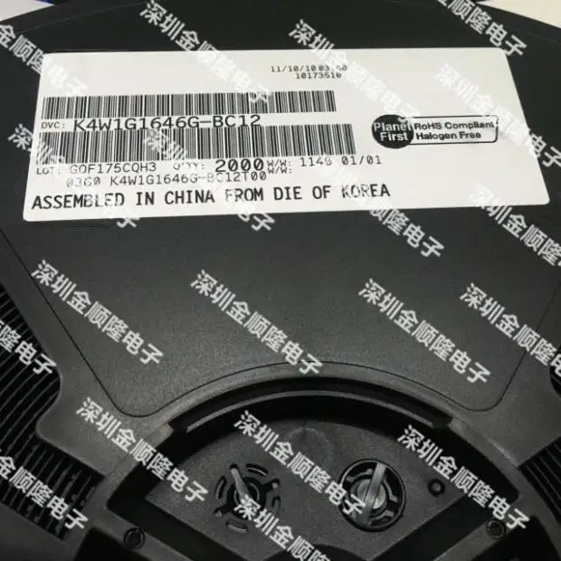 

Бесплатная доставка K4W1G1646G-BC12 BGA96 DDR 10 шт.