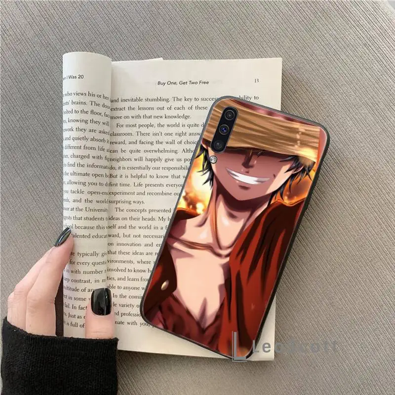 

One Piece Luffy Phone Case For Samsung A40 A50 A71 A8 A10 S7 S8 S10 S20 Fe note 10 plus