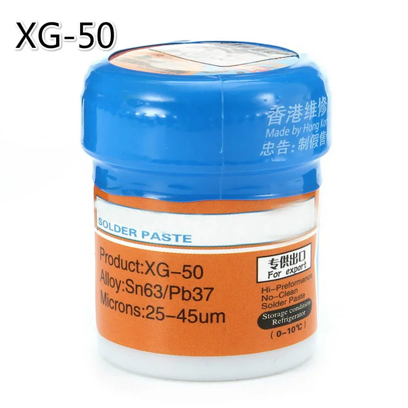 

Solder Paste XG-50 SMD SMT For 936 852D++ Soldering Iron Station Flux Sn63/Pb67 Repair Tool